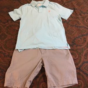 Aqua J.Crew CrewCuts polo Excellent condition!!